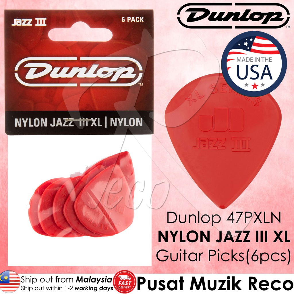 Pick Gảy Guitar Dunlop Jazz III