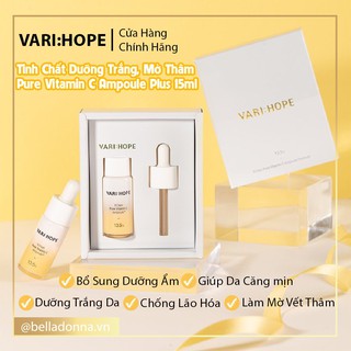 Tinh Chất Dưỡng Trắng, Mờ Thâm Vari:Hope VariHope 8 days Pure Vitamin C Ampoule Plus