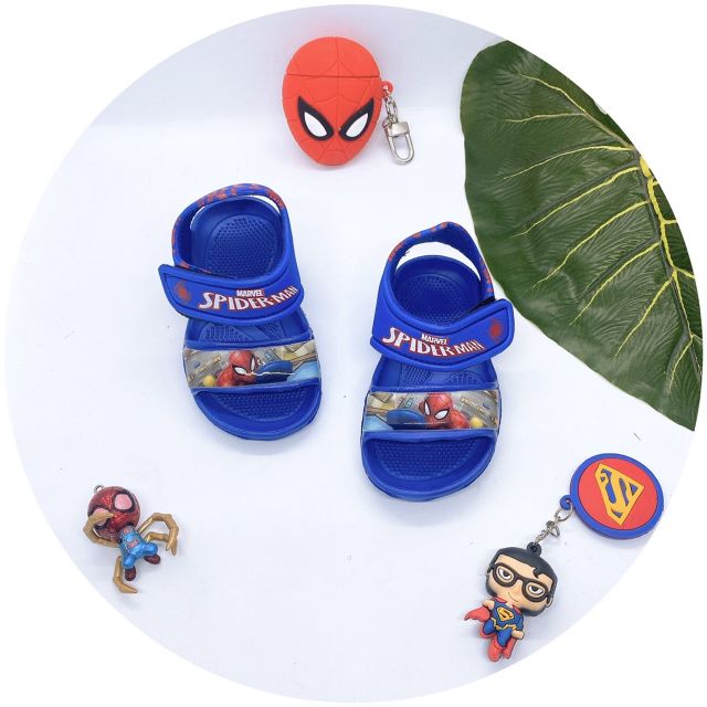 Sandal- dép quai hậu siêu nhẹ người nhện 3D-spider man