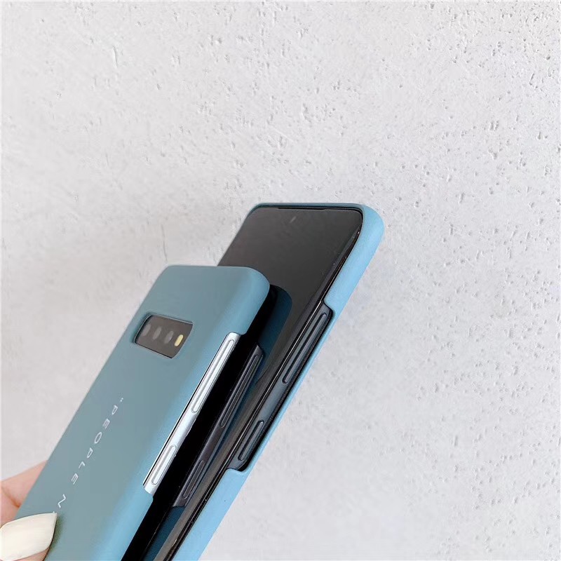 Ốp điện thoại cứng màu xanh dương cho Samsung Note 20 Ultra S20 Plus S20 Ultra S10 Plus S10 5G Note 10 Plus S8 S9 Plus Note 8 Note 9 | BigBuy360 - bigbuy360.vn