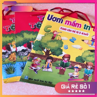Vở Tô Màu Tô Số Cho Bé Bộ 8 Quyển
