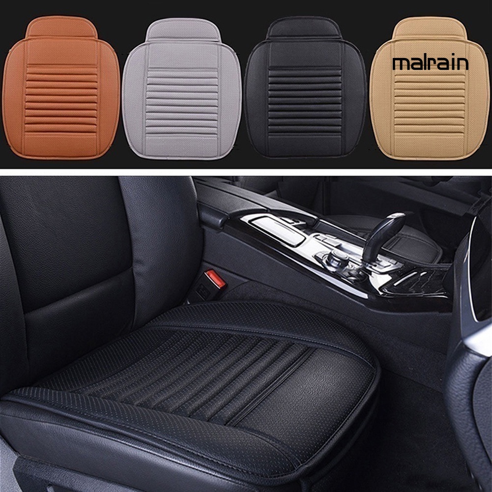 Đệm Lót Ghế Ngồi Xe Hơi Giả Da Thoáng Khí