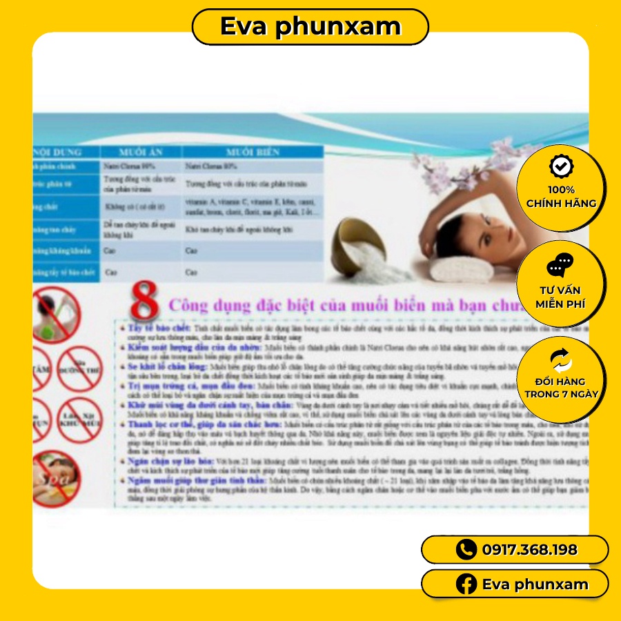 Muối tắm spa thái lan hàng nhập khẩu chính hãng chuyên dùng trong spa thẫm mỹ viện
