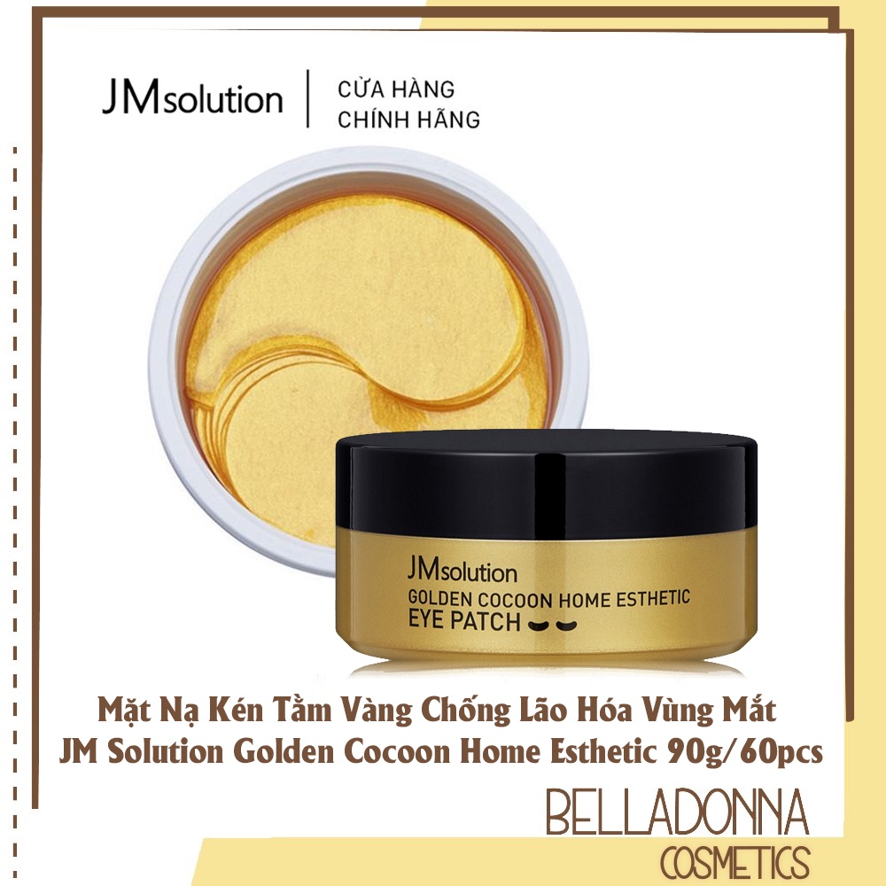 Mặt Nạ Kén Tằm Vàng Chống Lão Hóa Vùng Mắt JM Solution Golden Cocoon Home Esthetic 90g/60pcs