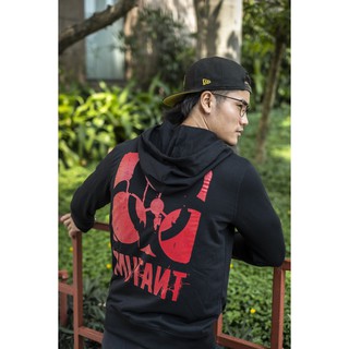 Áo Khoác Cotton Mutant Kiểu Dáng Thể Thao Màu Đen