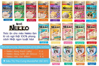 PATE NEKKO - THỨC ĂN CHO MÈO ( THÁI LAN)
