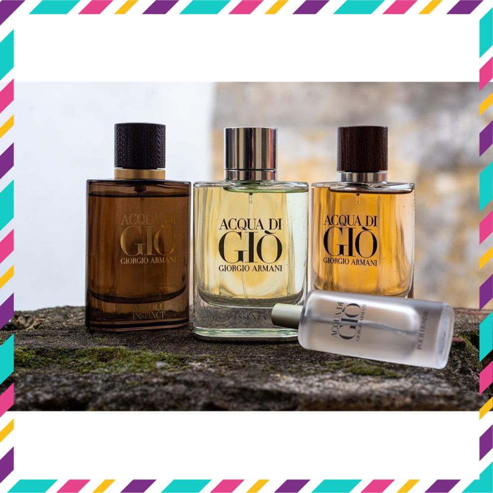 Nước Hoa  💘Chính Hãng💘 Nước hoa chính hãng Acqua di Giò Absolu Instinct 5ml/10ml/20ml 🍓HOT🍓 | Thế Giới Skin Care