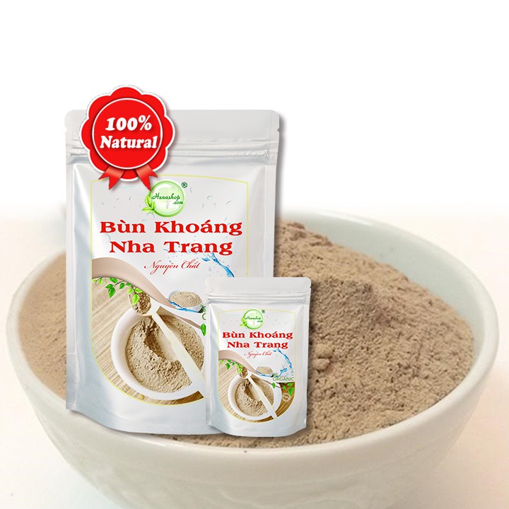 Bùn Khoáng Nha Trang 1KG tái tạo da mang đến làn da trắng hồng tự nhiên - Henashop