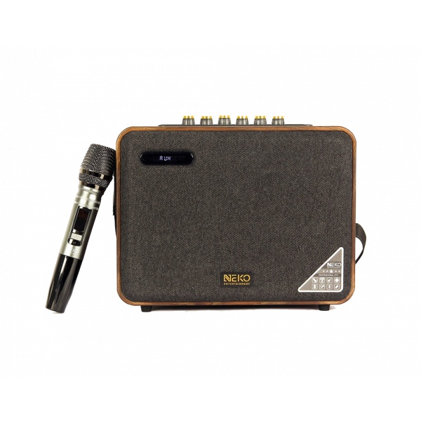 Loa karaoke bluetooth NEKO NK01 chính hãng, bass treble trong trẻo, kiểu dáng sang trọng, bảo hành 1 năm