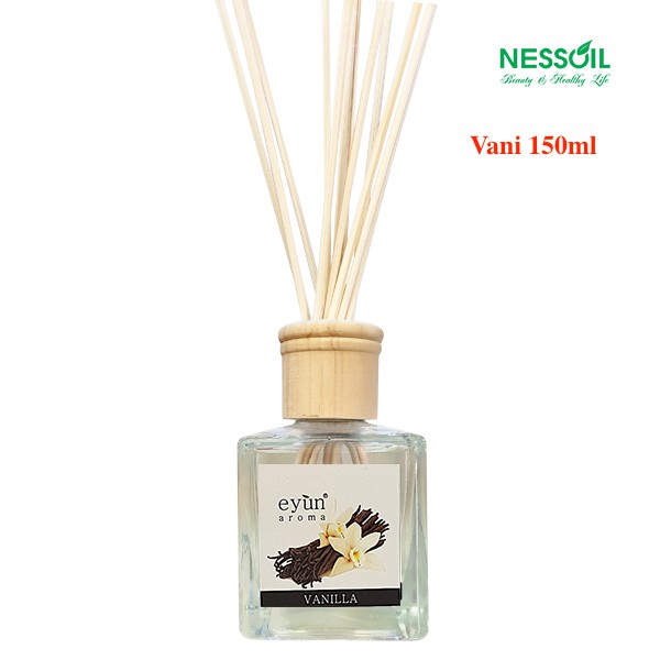 [Cung cấp sĩ & lẻ tinh dầu nước hoa chính hãng] Bộ tinh dầu nước hoa thơm phòng Eyun hương Vanilla 150ml (Vani)