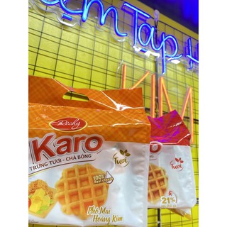 Bánh Karo trứng tươi-chà bông
