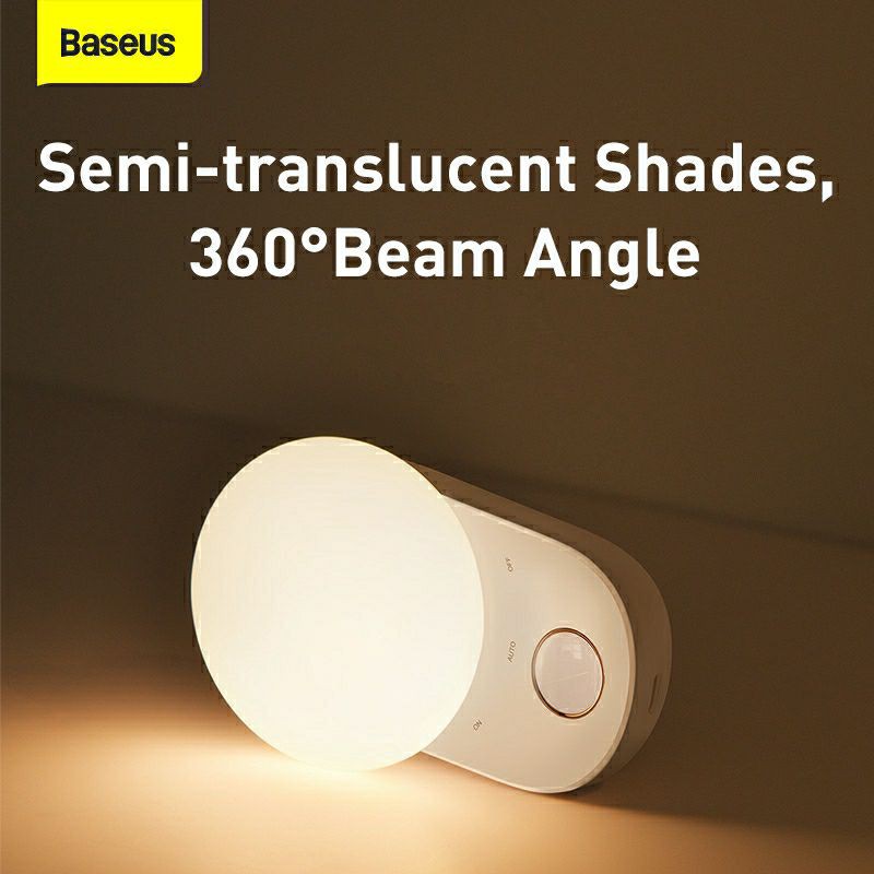 Đèn Ngủ LED Baseus Từ Tính Cảm Ứng Có Thể Tháo Rời Cho Tủ Quần Áo/ Phòng Ngủ