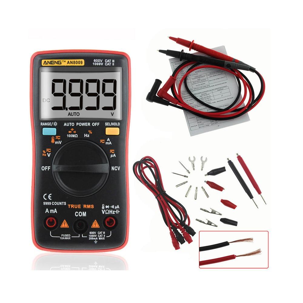 Đồng hồ đo vạn năng ANENG AN8009 Digital multimeter True RMS high