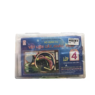 Bộ dụng cụ vật liệu cắt khâu thêu lớp 4
