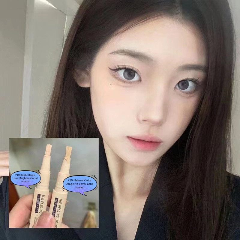Bút Che Khuyết Điểm Trong Suốt Dưỡng Ẩm Và Che Phủ Quầng Thâm / Nếp Nhăn / Mụn / Đốm Trên Da