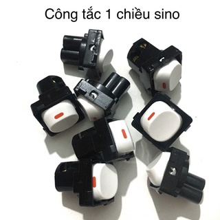 Hạt công tắc 1 chiều - 2 chiều, hạt đèn báo sino - vanlock - dòng s18
