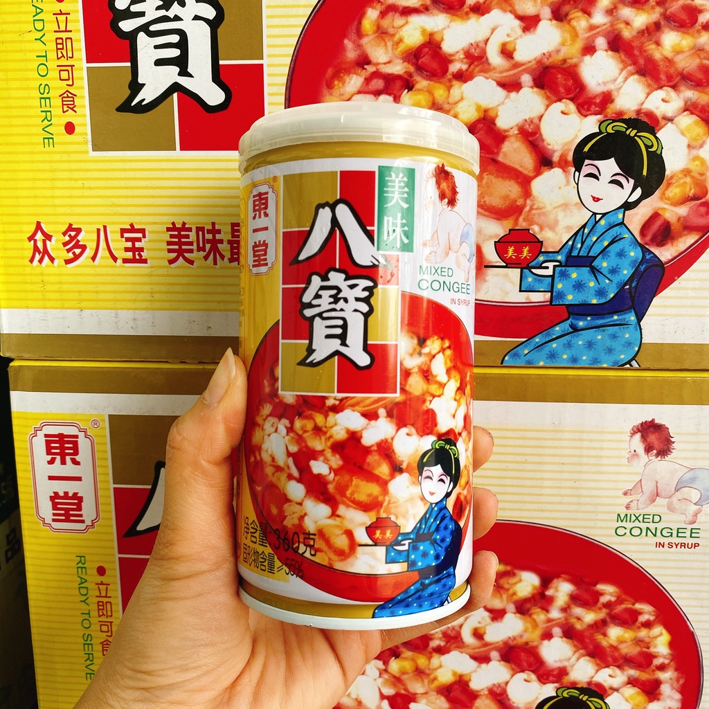 Lon cháo sen Bát Bảo thập cẩm siêu ngon, bổ dưỡng