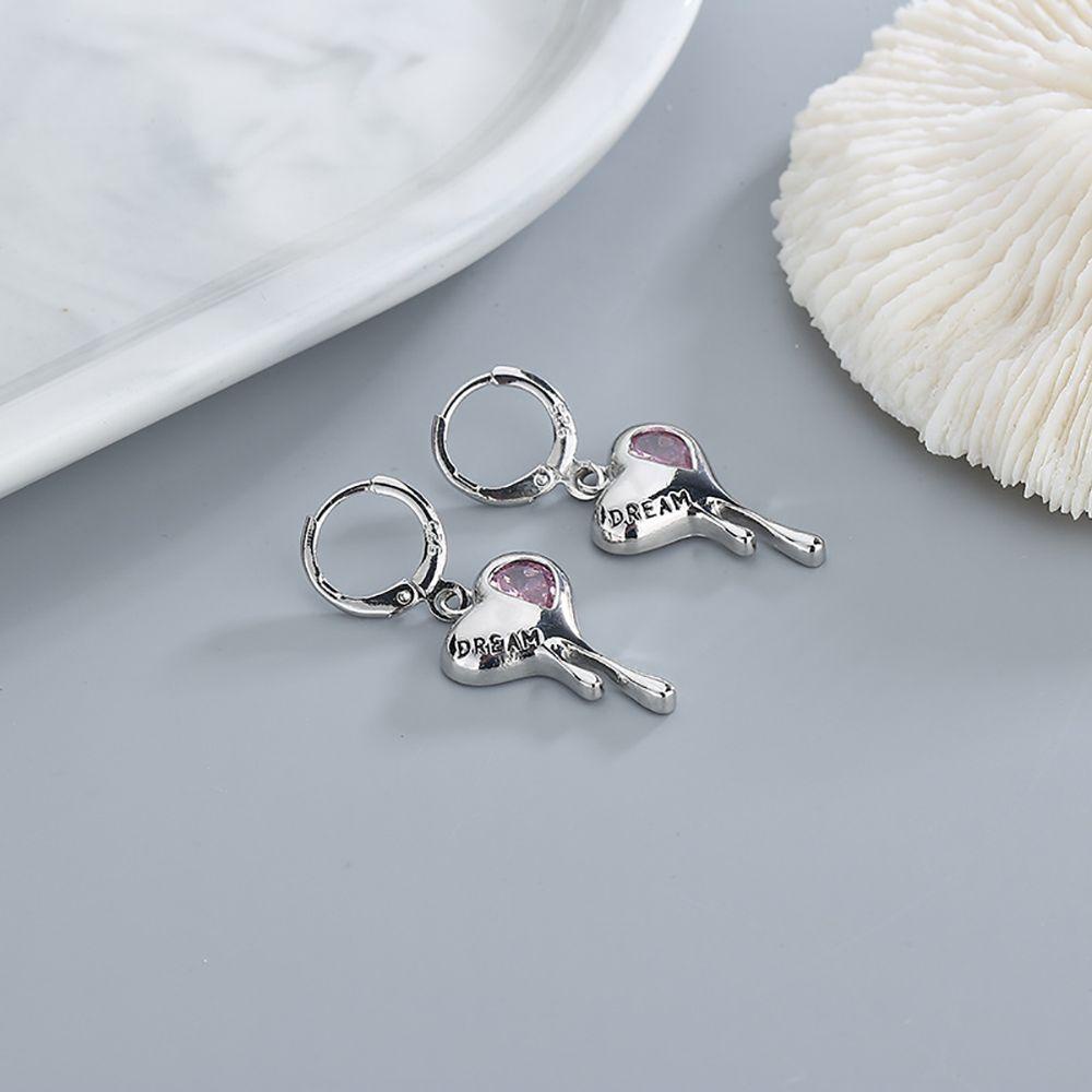 JARRED Bông Tai Hình Trái Tim Bằng Đồng Thanh Lịch