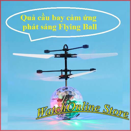 [Flying Ball] Quả cầu pha lê bay cảm ứng phát sáng Flying Ball