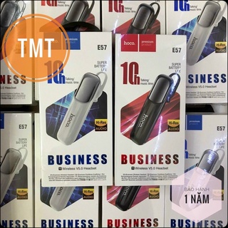 Tai nghe bluetooth hoco e57 có mic, pin đàm thoại 16h - chính hãng