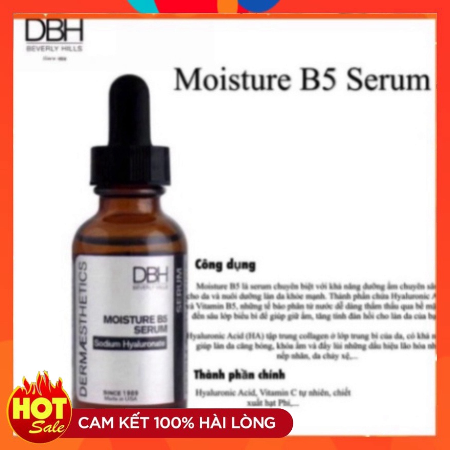 Serum DBH Moisture B5 Serum Sodium Hyaluronate Tinh chất hỗ trợ phục hồi tái tạo da - Chính Hãng | BigBuy360 - bigbuy360.vn