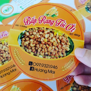 Tem nhãn mác đẹp theo yêu cầu