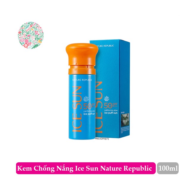 Kem Chống Nắng Natural Republic Ice Sun SPF50