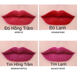 [Auth] SON KEM LÌ 3CE SOFT LIP LACQUER 2018