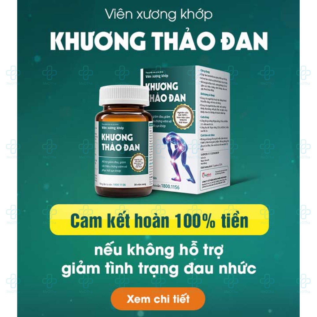 Khương Thảo Đan GOLD - Bổ Khớp, Giảm Đau Nhức Xương Khớp, Đau Lưng, Phục Hồi Sụn Khớp
