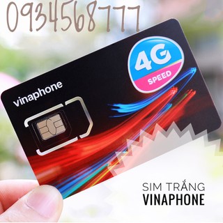 Sim trắng Vinaphone phôi 4G đổi sim nhanh
