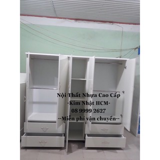 Tủ nhựa đài loan 5 cánh làm theo yêu cầu giá xưởng