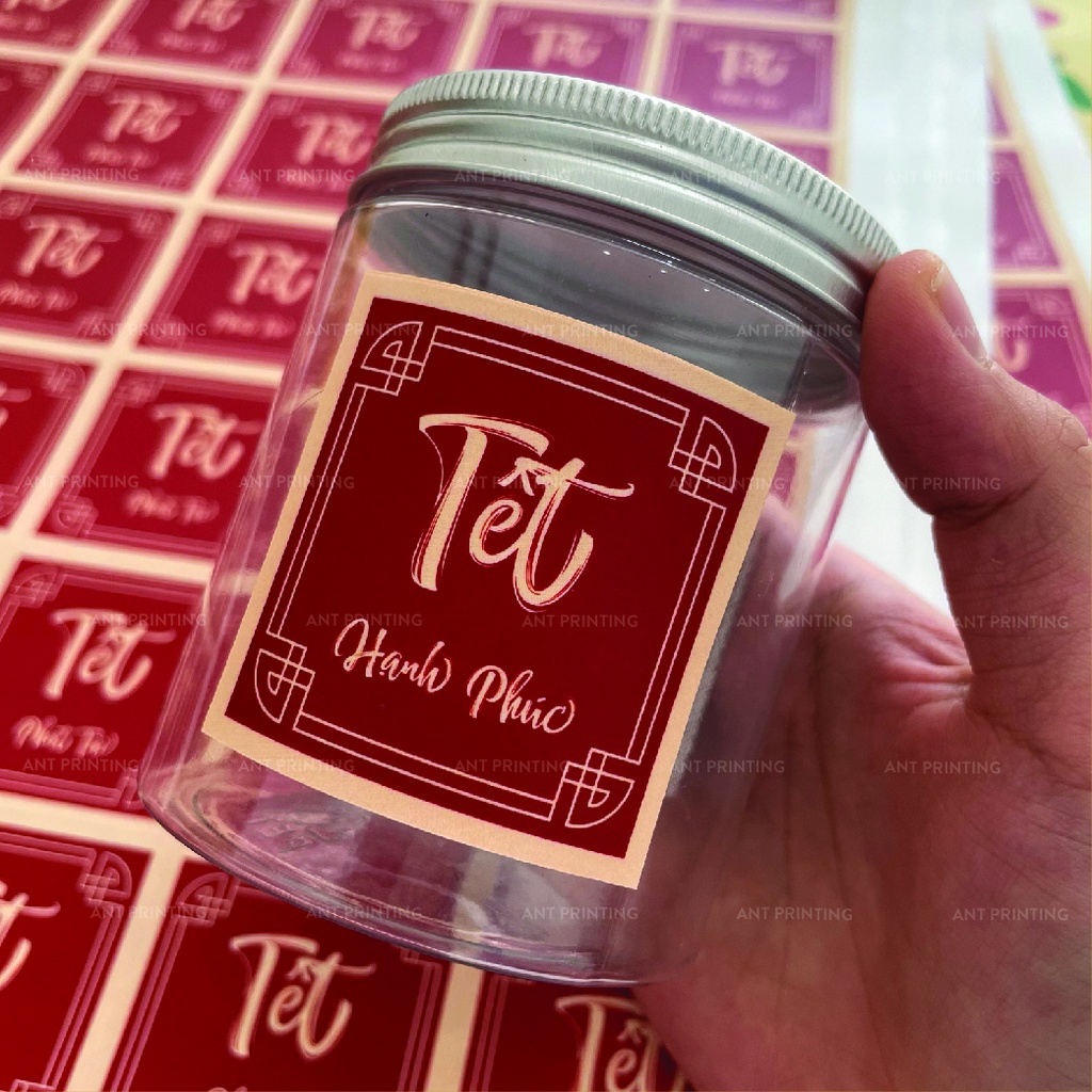 Combo 48 Tem Tết - Decal dán tết