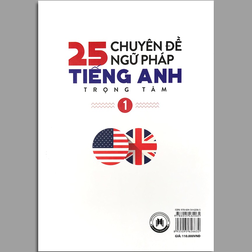 Sách - 25 Chuyên Đề Ngữ Pháp Tiếng Anh Trọng Tâm (Bộ 2 quyển, Lẻ tùy chọn)