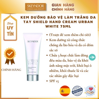 Kem dưỡng bảo vệ làm trắng da tay Shield Hand Cream Urban White 75ml