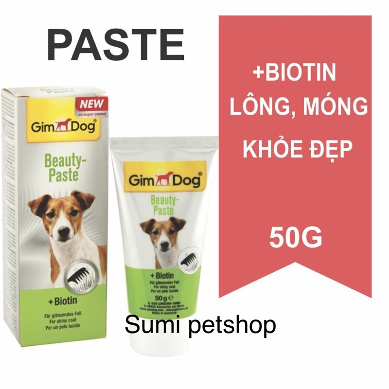 Gel dinh dưỡng cho chó GimDog - 50g (Made in GERMANY)