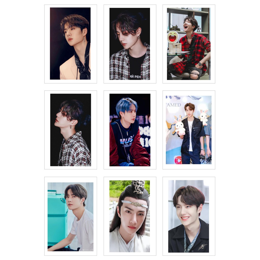 Lomo Card Ảnh VƯƠNG NHẤT BÁC ( WANG YI BO) - gồm 45 ảnh