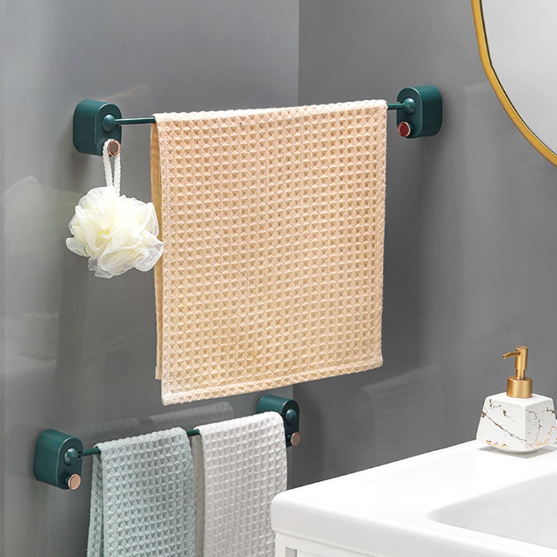 Nụ Hôn 180° Giá Treo Khăn Tắm Một Tầng Xoay Được Tiện Dụng