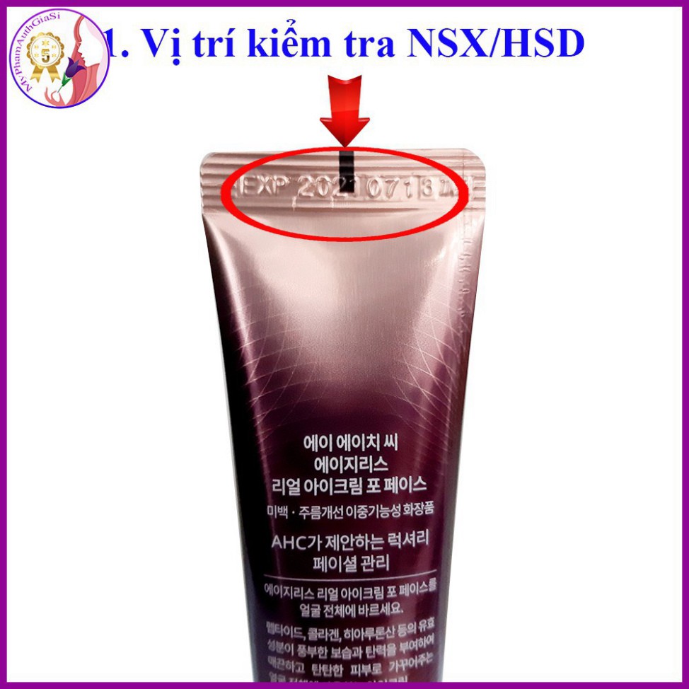 D345 GDT KEM DƯỠNG MẮT CHỐNG LÃO HÓA AHC AGELESS REAL EYE CREAM FOR FACE SEASON7 20 D345