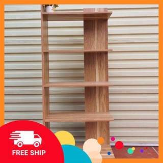 [FREE SHIP] Kệ Sách Gỗ 5 Tầng - Kệ gỗ góc tường