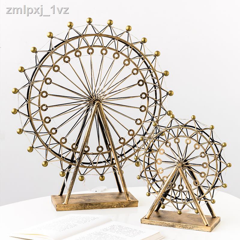 ☾ ✈♤✺Ferris Wheel trang trí Phòng xoay cách bố và đồ đạc, trí, đạc trong nhà sáng tạo, mới, cối xay gió nổi tiếng trên I