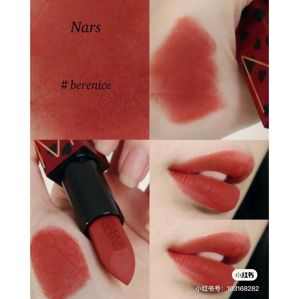 Son Thỏi NARS Claudette Audacious Sheer Matte Lipstick - Sylvie