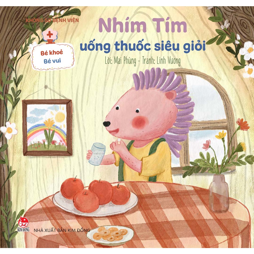 Sách - Bé Khỏe Bé Vui - Không Sợ Bệnh Viện Bộ 5 cuốn