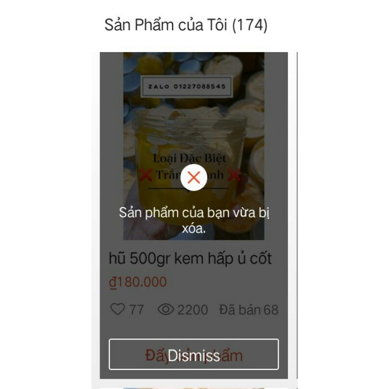 hũ 500gr kem hấp ủ mix cốt | BigBuy360 - bigbuy360.vn