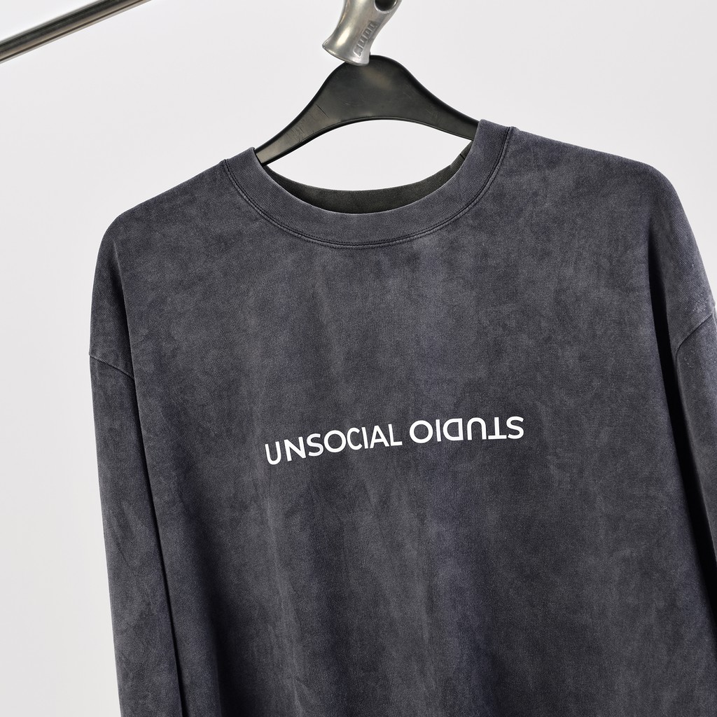 Áo Tay Dài UNSOCIAL VINTAGE WASH LONG SLEEVE TEE