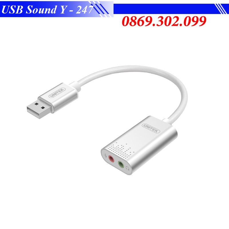 USB Sound Unitek Y - 247