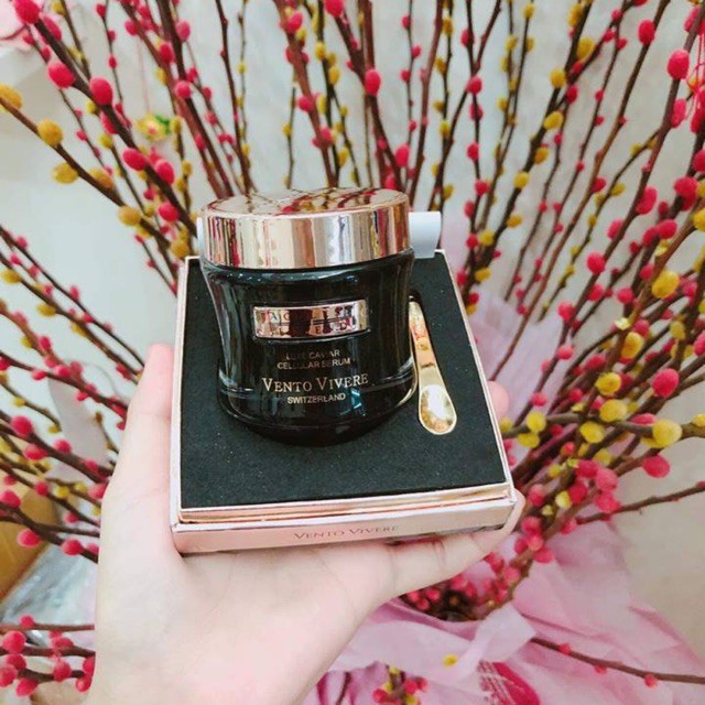 Kem Dưỡng Da Trứng Cá Tầm Angeless Legend Vento Vivere Luxe Caviar