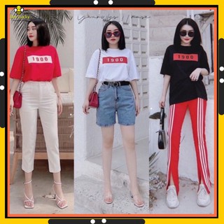 Áo thun nữ form rộng phong cách trẻ trung