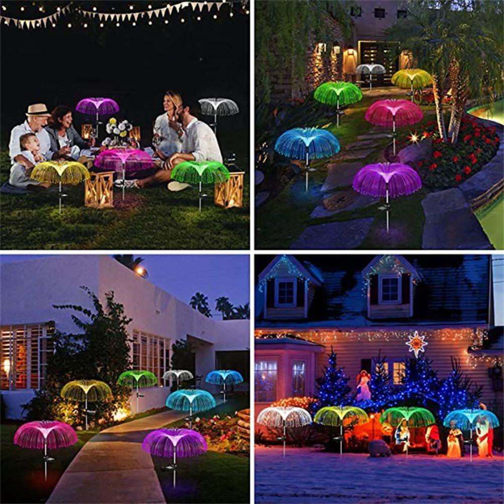 Bộ 2 Đèn LED Trang Trí Sân Vườn Sử Dụng Năng Lượng Mặt Trời