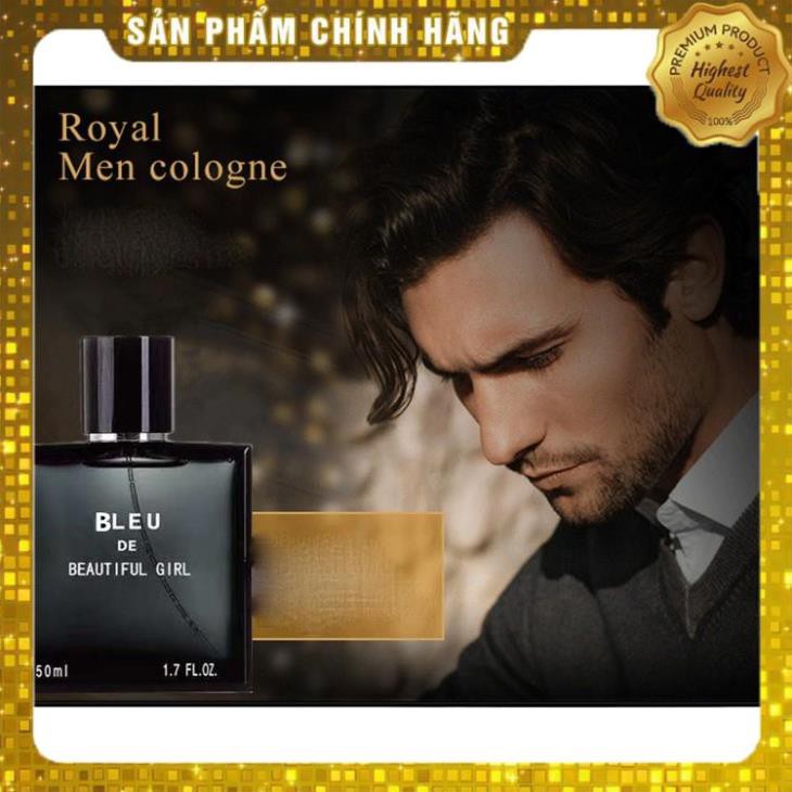 [ CHÍNH HÃNG FREESHIP] - Nước Hoa Bleu De Beautiful Eau De Toilette 50ml Dành Cho Nam Hàng Chính Hãng