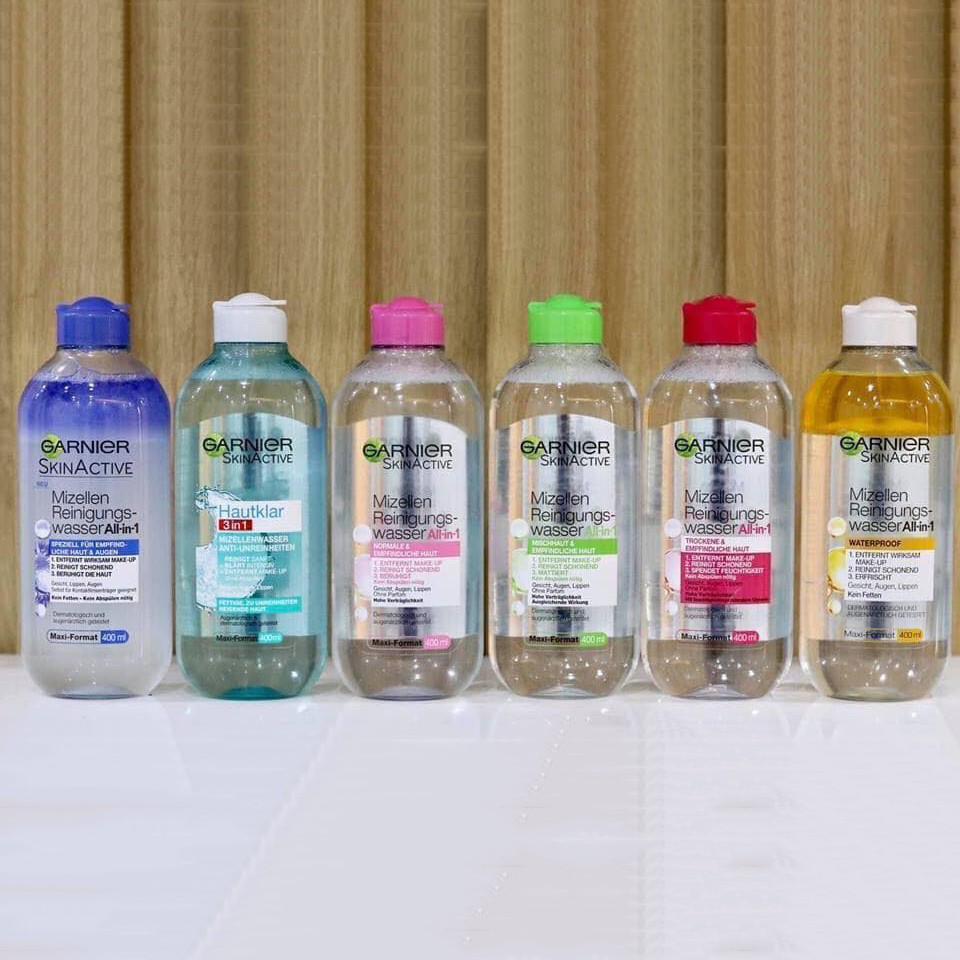 Tẩy trang Garnier 400ml, hàng Đức